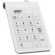 Resim Everest KB-2014 USB Dokunmatik Numerik Key Pad Beyaz 