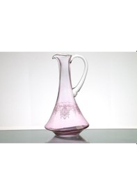 Resim Plt Design Pazarötesi-mısırlı Tek Parça Kulplu-yaldızlı-bal Ve Pempe Renk-şık-modern Karaf-sürahi 1500ml 