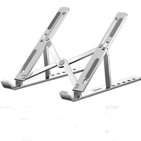 Resim Metal Stand Tablet MacBook Stand Katlanabilir Taşınabilir Metal At-03 