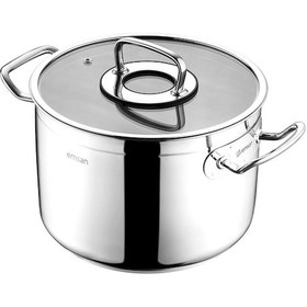 Resim Emsan Elite Derin Tencere Xl 20 Cm Gümüş 