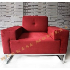 Resim Koltuk Stilim Pink Kms Tekli Büro Kanepe 