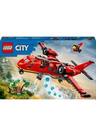 Resim LEGO® City İtfaiye Kurtarma Uçağı 60413 6+ Yaratıcı Oyuncak Yapım Seti - 478 Parça 