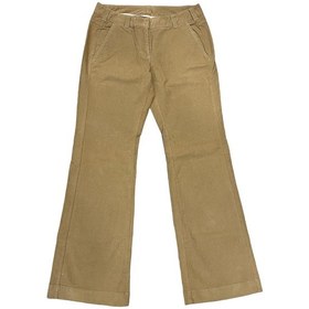 Resim United Colors of Benetton Benetton 137 BEIGE Kapaklı cep Bayan Kadife Pantolon 38 Çok Renkli 