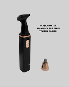 Resim shopwave USB Şarjlı Sessiz Burun ve Kulak Kılı Temizleme Cihazı 