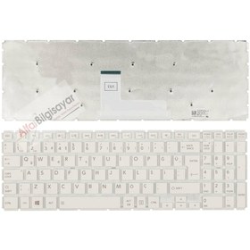 Resim Alfabilgisayar Toshiba Uyumlu Mp-14A76U4-698, Nsk-V90Bq Klavye Q-Tr Beyaz Renk 