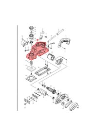 Resim Makita KP0800 Gövde Ürün Kodu 140197-4 