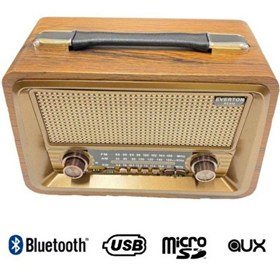 Resim Everton Rt-810 Fm-Usb-Tf-Aux Nostaljik Radyo 