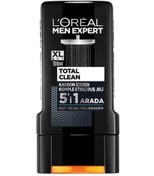 Resim L'oreal paris men expert total clean 5'i 1 arada kömürlü duş jeli 300 ml 