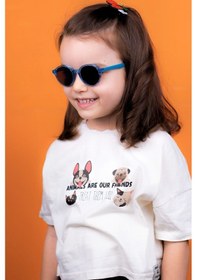 Resim Yeni-unisex 12-36 Ay Polarize Ve Uv Korumalı Mavi Çocuk Güneş Gözlüğü Mavi 