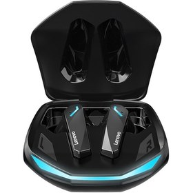 Resim Xindoker Lenovo Gm2 Pro Kablosuz Kulaklık - Düşük Gecikmeli Oyun Modu, Bluetooth 5.3, 10mm Hoparlör, Type-c Şarj Siyah 