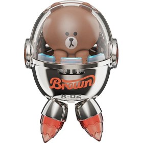 Resim Astronot Klima Süsü Oto Koku Klipsi Işıklı Ayı 