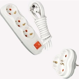 Resim Boss And Muse 3'lü Anahtarlı 2 Metre Grup Priz ve Golyat 