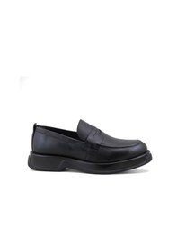 Resim Fosco 3225 Hakiki Deri Loafer Erkek Ayakkabı Siyah 