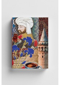 Resim Kolaj Serisi 46 Fatih İn Rüyası Bullet Journal A5 Noktalı Defter Çok Renkli 