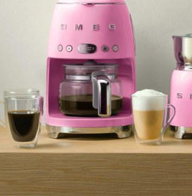 Resim Smeg 50's Retro Style Pembe Filtre Kahve Makinesi Dcf02pkeu 