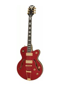 Resim Epiphone Uptown Kat Es Elektro Gitar Ruby Red Metallic 