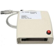 Resim USB 2.0 to 68 pin ATA PCMCIA kart okuyucu adaptör 