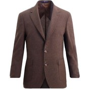 Resim Uki Kahve Mono Yaka Klasik Ceket Kahve 