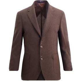 Resim Uki Kahve Mono Yaka Klasik Ceket Kahve 