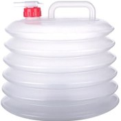 Resim Periboia Musluklu Katlanır Su Bidonu -su Kovası - Kamp Bidonu 10 