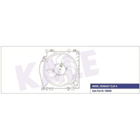 Resim Fan Grubu Davlumbazlı Renault Clıo Iıı Ac Fan Grubu 7701068310-408183 