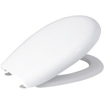 Tema 41121 Duroplast Empire - Alttan Krom Menteşeli Klozet Kapağı