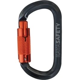 Resim Kaya Safety K-7/3A Oval Alüminyum Karabina 