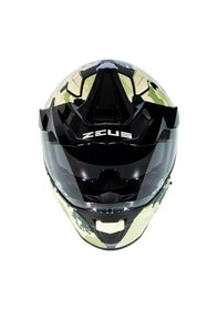 Resim Zeus ZS-913 B6f Yellow Green Kapalı Kask 