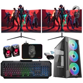 Resim Xaser XSR1186 R5 5500 16 GB 512 GB SSD 4 GB GT740 23.8" Free Dos Masaüstü Oyuncu Bilgisayarı 