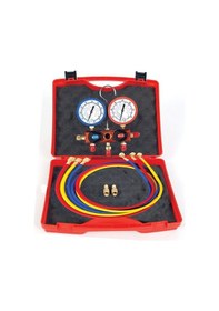 Resim Rothenberger 5 Hortumlu Çantalı Manifold Seti R22/R410A/R404A No: 