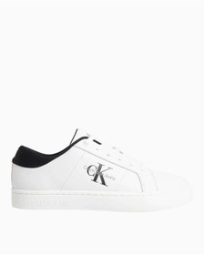 Resim Calvin Klein CLASSIC CUPSOLE LOW LACEUP LTH Erkek Sneaker YM0YM00864-01W 