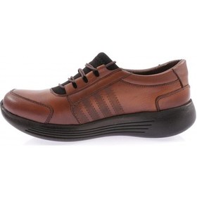 Resim Dgn 1045-23y Kadin Dolgu Taban Lastik Bağcikliı Comfort Ayakkabi 1045-1506-R1755 Taba 