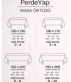 Resim Perdeyap1980 Kadife Dokulu Beyaz Renk Masa Örtüsü Beyaz 