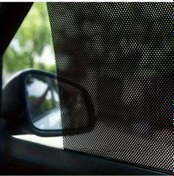 Resim Dashanshop Siyah Perfore Vinil Gizlilik Filmi, Kolay Kurulum, Güneşten Koruma Ve Parlaklık Önleyici, 17.72x39.37inç 