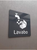 Resim Lavabo Yönlendirme Levhası 