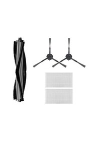 Resim Karaca Vantuz Off Road 2in1 Robot Süpürge Uyumlu Rs007 Yedek Fırça Filtre 