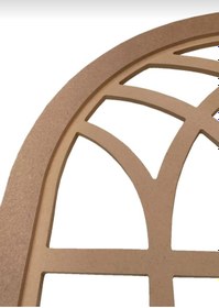 Resim Ahşap Mdf Boyanabilir Dekoratif Duvar Aynası 1 