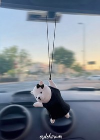 Resim esdekorium Sevimli Sallanan Ayıcık - Dikiz Aynası Aksesuar - Oto Aksesuar 