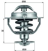 Resim MAHLE TX7382D | Termostat 82°C 03-Corolla-Yaris-Avensis-Auris 1.4-2.0 D-4D 