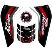 Resim GP Kompozit Honda Africa Twin CRF1100L L1 2020-2023 Uyumlu Tank Pad Seti Kırmızı 