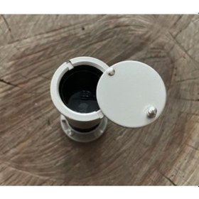 Resim Door Uzun Kapı Dürbünü Çelik Kapı Dürbünü 9cm 25mm Gri Renk 