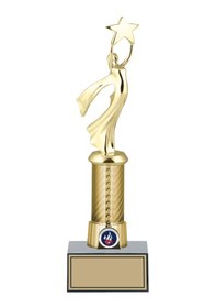 Resim Odak Kupa - Genel Kupalar - Gn-122 A - 34 Cm Altın - Beyaz 