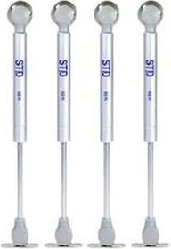 Resim STOREMAX Lvn Amortisörü 4 Adet Gazlı Piston Kapak Hidroliği 100n - Mobilya Bağlantı Elemanları - Gri 1181191 