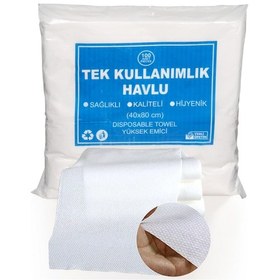 Resim Gürbey Pazarlama Tek Kullanımlık Havlu 40 x 80 CM 100 Adet 