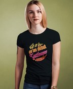 Resim Mücadeleye devam Kadın Tişört 