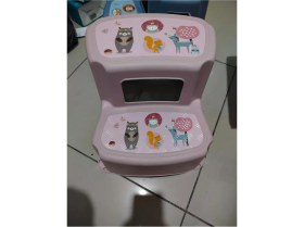 Resim Abnturk 28X28X16 Resimli Katlı Çocuk Basamağı Tabure 