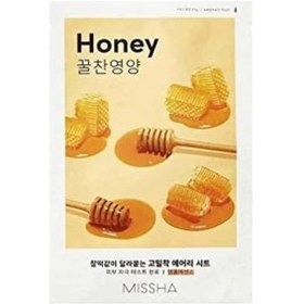 Resim Bal Özlü Parlak Görünüm Sunan Ve Yoğun Nemlendirici Yaprak Maske 1ad Airy Fit Sheet Mask 