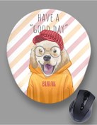 Resim Kişiye Özel Neşeli Köpek Mouse Pad 