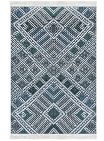 Resim Alanur Home Eko Trend Djt Yıkanabilir Kaymaz Taban 3 Lü Yatak Odası Takımı 2029 Modern Mavi 