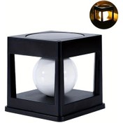 Resim Gaojunshop01 Shenzhi Tech Solar Bahçe Dekor Lamba Sıcak Işık Çit Solar Led Aydınlatma 